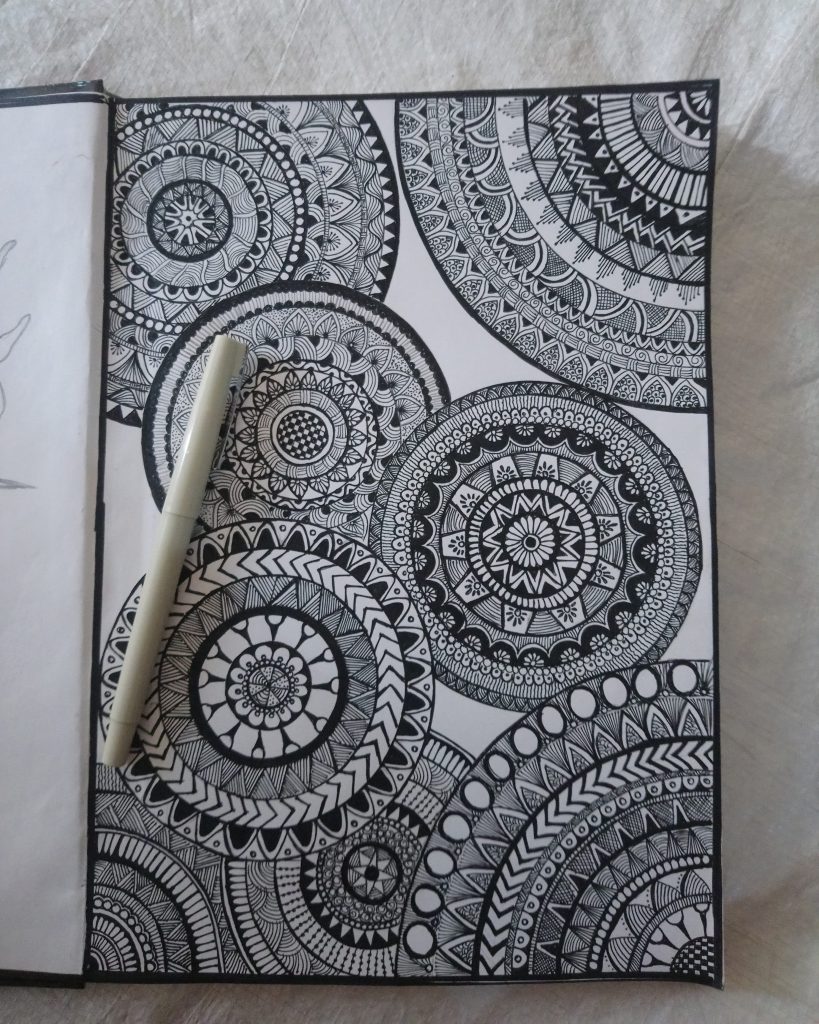 Mandala Art Designs - Chai Ke Sath